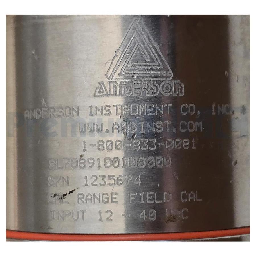 Refurbished REP ANDERSON-NEGELE SL7089100100000 SL HYDROSTATIC LEVEL TRANSMITTER FIELD CAL.