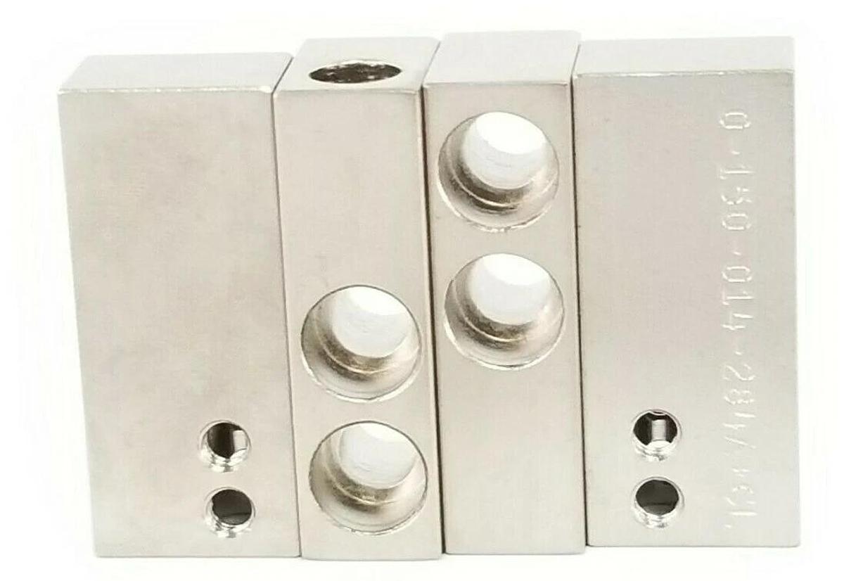 LOT OF 4 NEW KHS 0150014284 INLET CONV. OUTER NOSE ROLLER MOUNTS