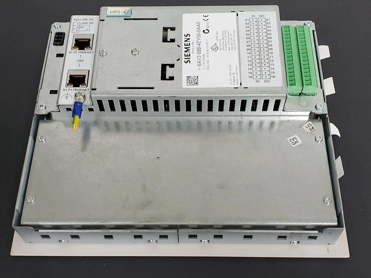 Used SIEMENS 6AV3 688-4EY06-0AA0 PUSH BUTTON PANEL PP17-II PN, 6AV36884EY060AA0