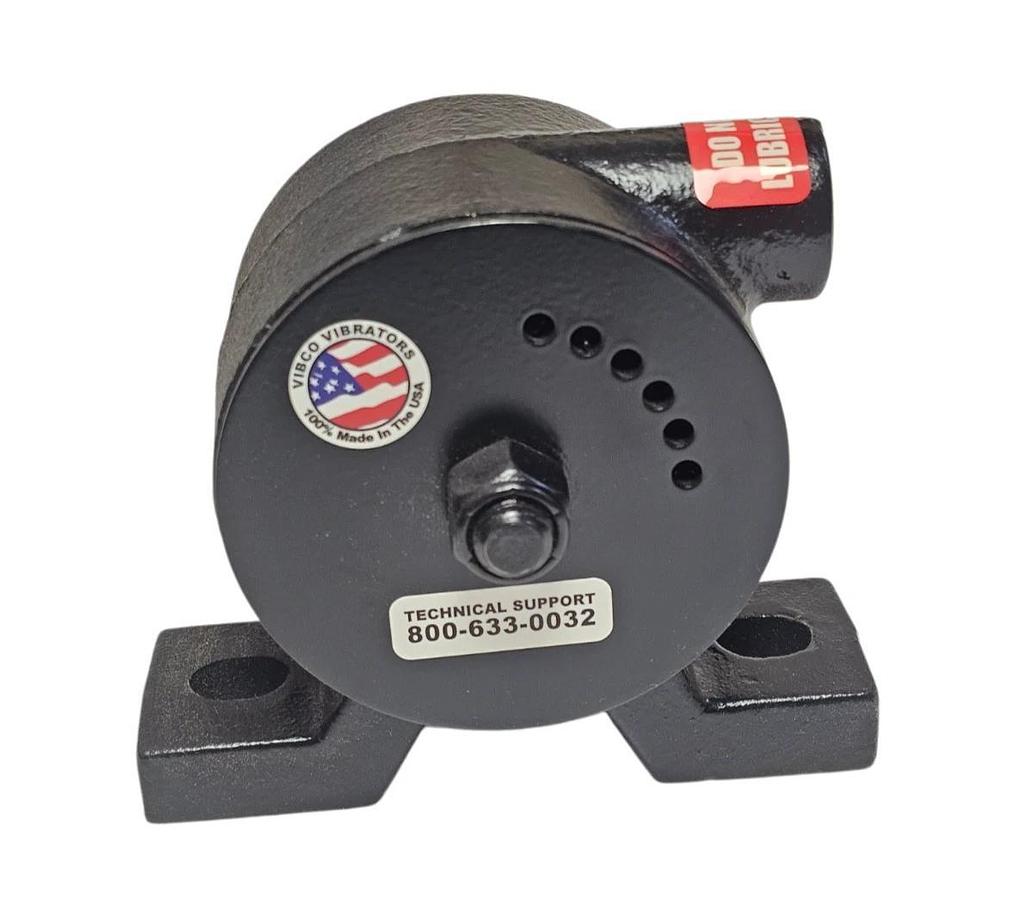 VIBCO VS-320 Pneumatic Turbine Vibrator 600lb Force 6000 VPM 3/8 NPT 80PSI NEW