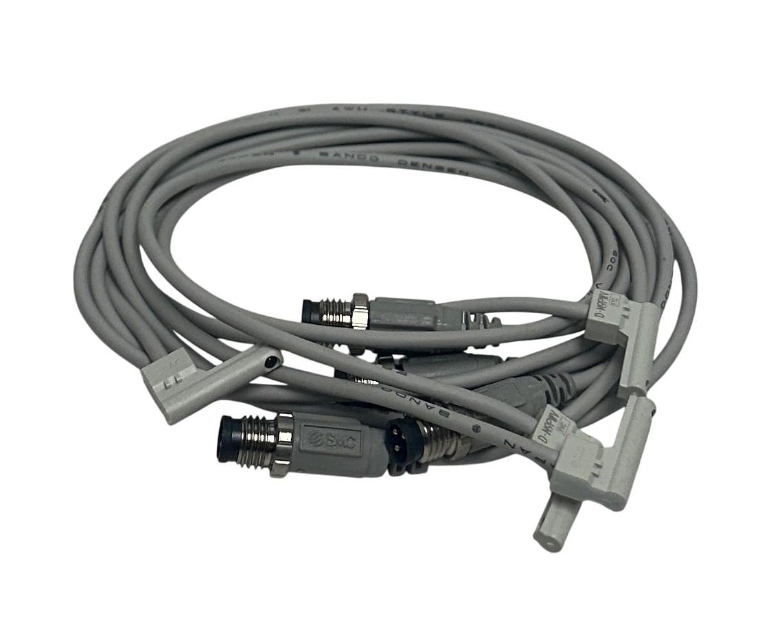 Used 4 SMC D-M9PWVSAPC / DM9PWVSAPC SOLID STATE AUTO-SWITCHES 4.5-28VDC PNP NSNP