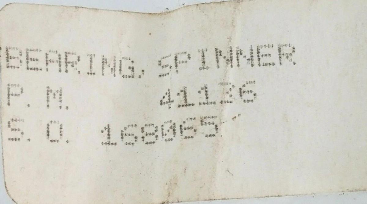 NEW GETINGE 41136 SPINNER BEARING