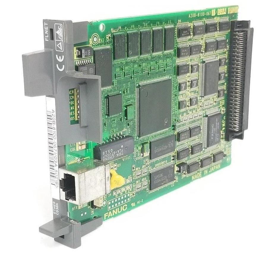Used FANUC A20B-8100-0671 /03A ETHERNET COMMUNICATION BOARD A20B81000671/03A