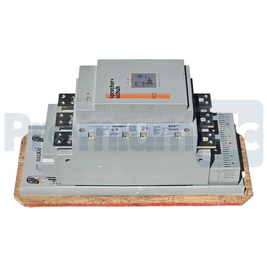 Sprecher + Schuh PCS-201-600V /B Soft Starter Controller 3 Phase 201A 600V NSNP
