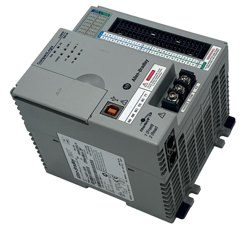 Used Allen-Bradley 1769-L24ER-QB1B CompactLogix 5370 L2 Controller Ser A 750KB