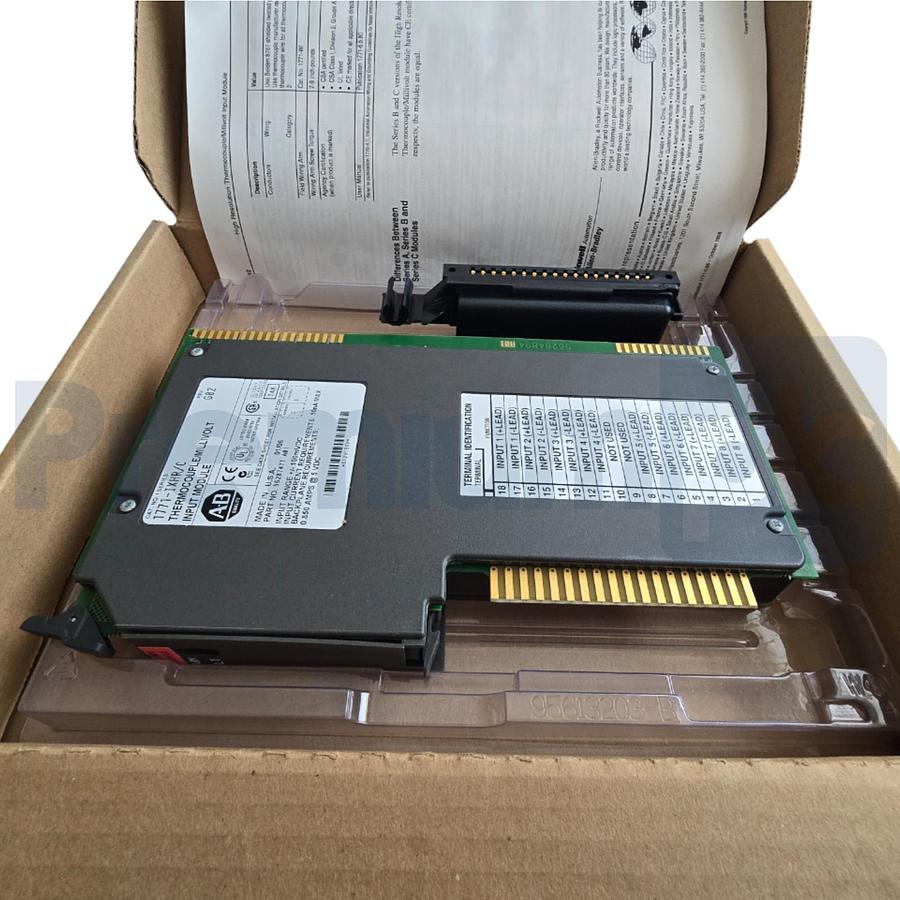 Used ALLEN BRADLEY 1771-IXHR /C THERMOCOUPLE/Mv INPUT MODULE REV. G02 1771IXHR NSMP
