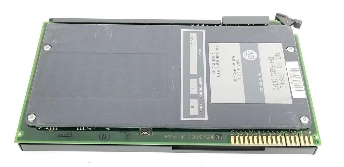 Used ALLEN BRADLEY 1785-KE DH+/RS232 INTERFACE MODULE SER. B F/W. REV. D 1785KE