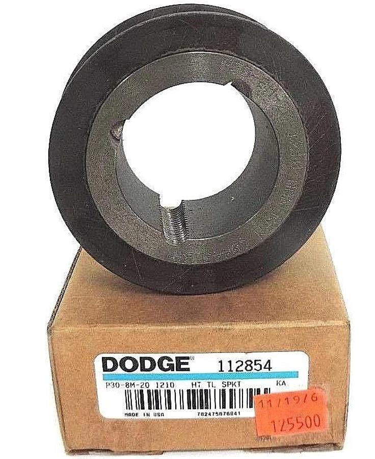 Used NIB DODGE P30-8M-20 1210 HT TL SPROCKET 112854, P308M20