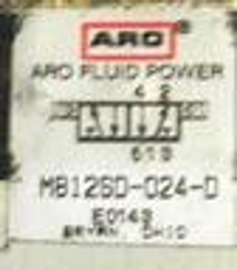 Used INGERSOLL RAND M812SD-024-D SOLENOID VALVE M812SD024D