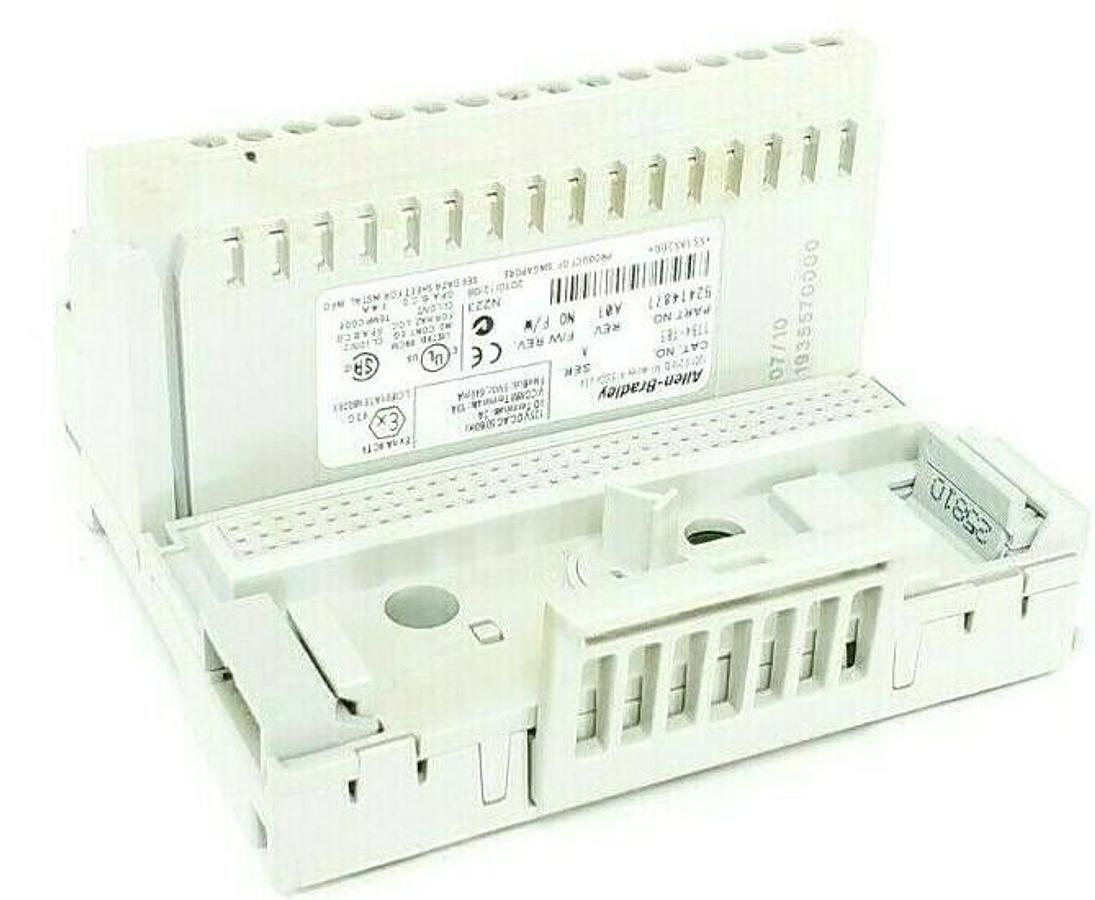 Used ALLEN BRADLEY 1794-TB3 TERMINAL BASE 1794TB3 SER. A REV. A01 P/N: 92414871