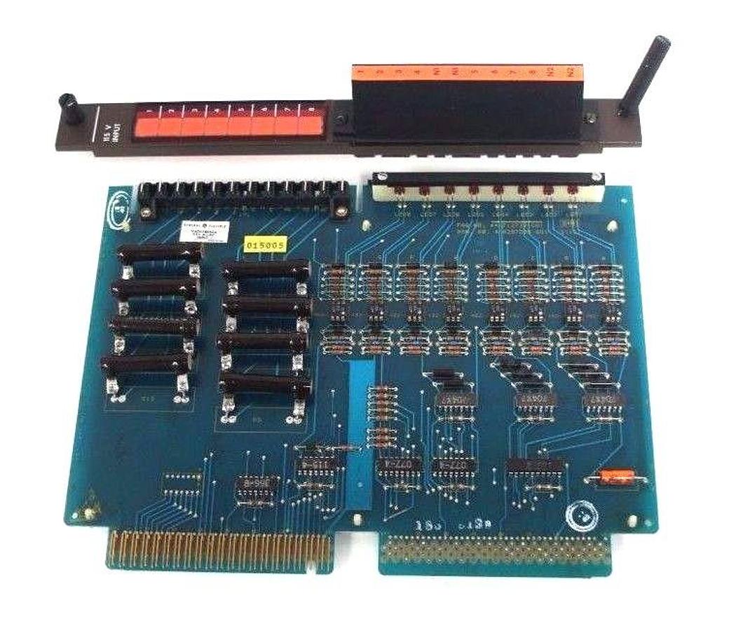 Used NIB GENERAL ELECTRIC IC600YB804A 115 AC-DC INPUT MODULE W/ IC600FP804A FACEPLATE