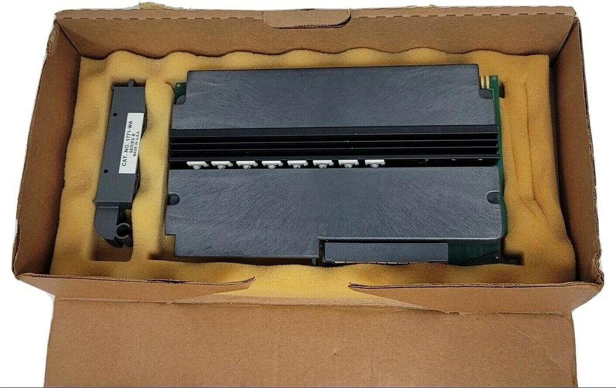 Refurbished REPAIRED ALLEN BRADLEY 1771-OA SER. B AC OUTPUT MODULE W/ 1771-WA SER. B