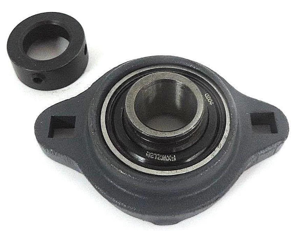 Used NIB LINK-BELT BEARINGS FXW212E FLANGE BEARING ECCENTRIC LOCKING 3/4IN BORE 2BOLT