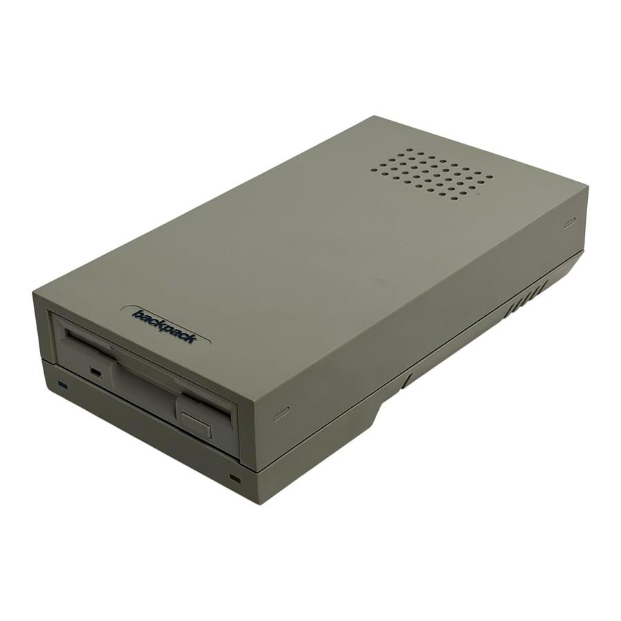 Used Vintage MicroSolutions Backpack 3.5" External Floppy Diskette Drive Model 014350