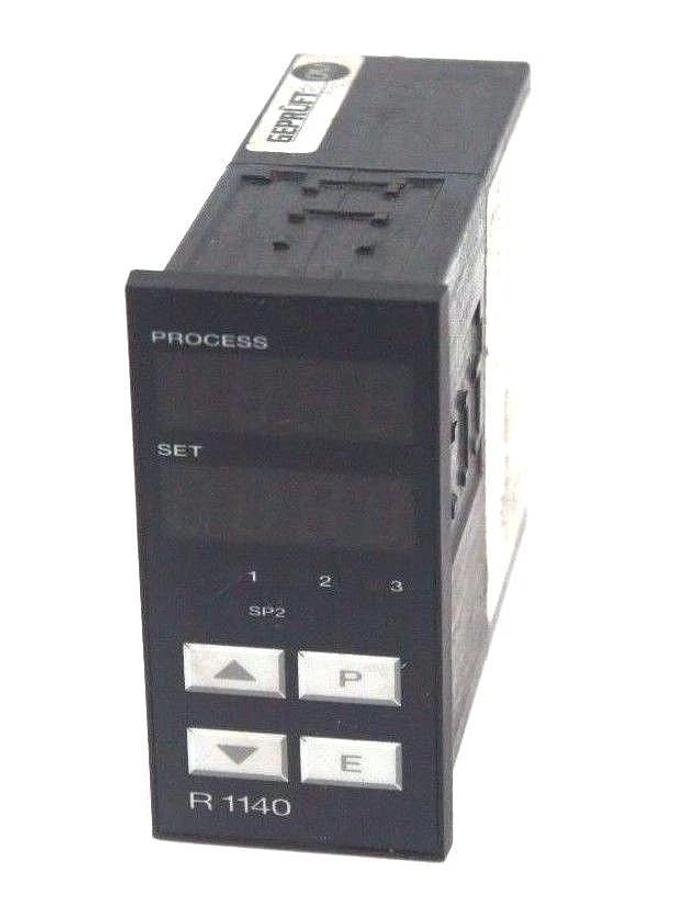 Used ELOTECH R1140-10-00-1 SINGLE ZONE TEMPERATURE CONTROLLER R1140, 2357-022