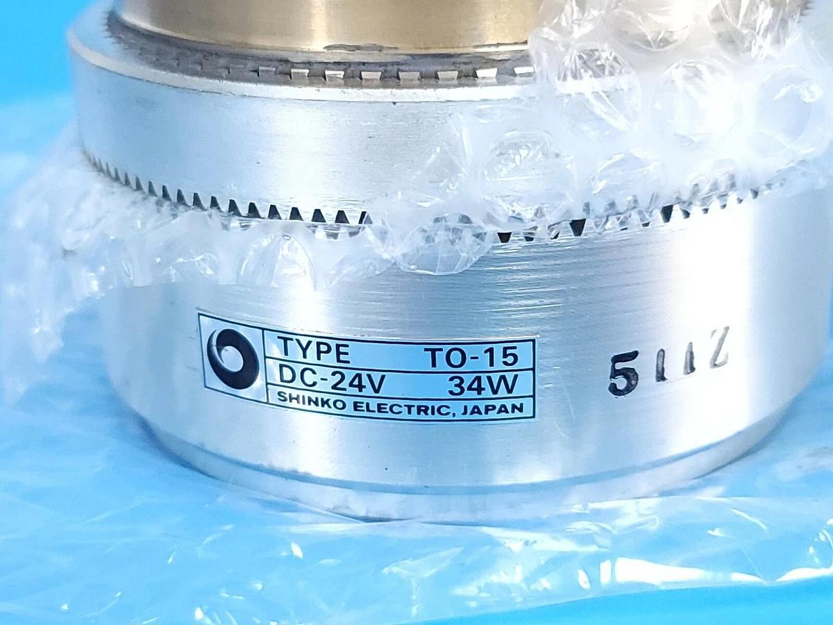 Used NIB SHINKO ELECTRIC TYPE TO-15 ELECTROMAGNETIC CLUTCH TO15, DC24V