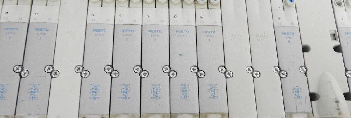 Used FESTO 537962, 537953, MPA-FB-SP-7/8-V-4POL, 537952, VMPA2-FB-EMG-4, MPA-CPI-VI