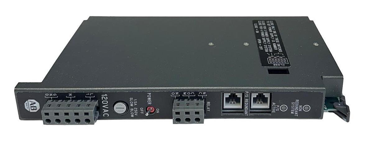 Used NEW ALLEN BRADLEY 1771-P4R /B PLC-5 REDUNDANT POWER SUPPLY 120VAC 1771P4R NSMP