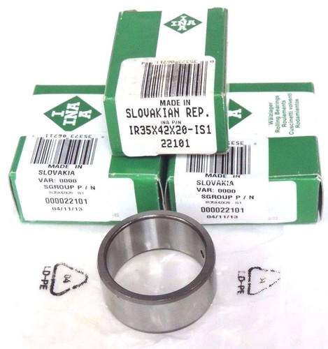 LOT OF 3 NIB INA IR35X42X20-IS1 BEARINGS INNER RING IR35X42X20IS1