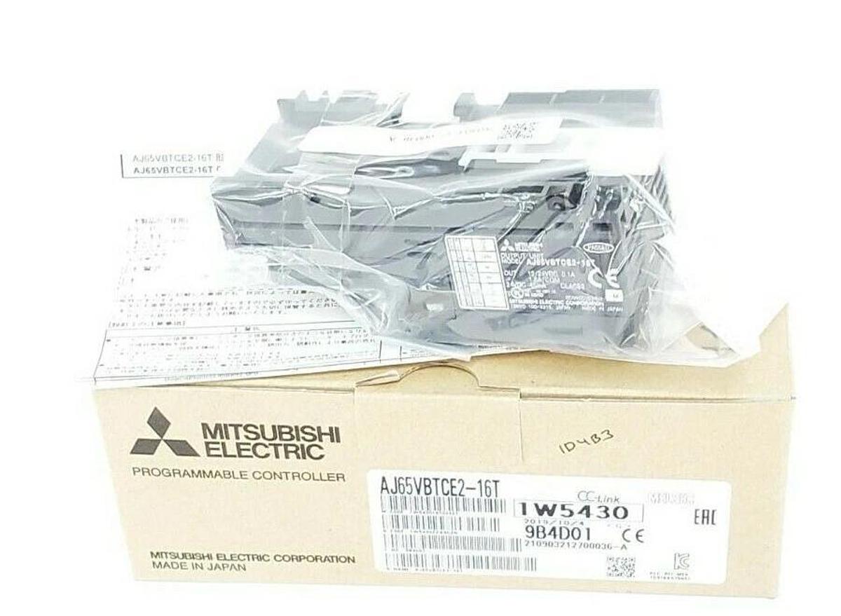 Used NIB MITSUBISHI ELECTRIC AJ65VBTCE2-16T MELSEC CC-LINK AJ65VBTCE216T, 24VDC