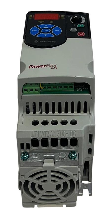 Used ALLEN BRADLEY 22F-D1P5N103 /A PowerFlex 4M AC DRIVE 0.4kW/0.5HP 380-480V USNP