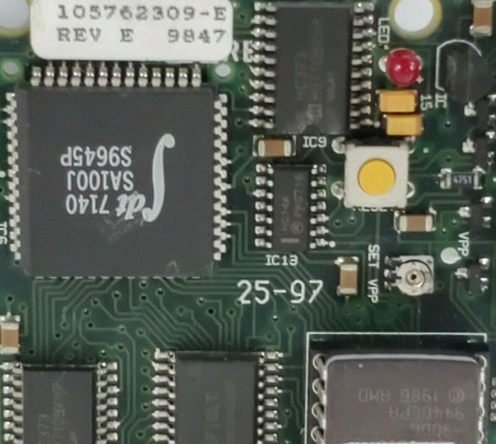 Used NEW BOSTON FINCOR 105762309-E INTERFACE BOARD REV. E 106295901M0S-EFM1 V: 1.6
