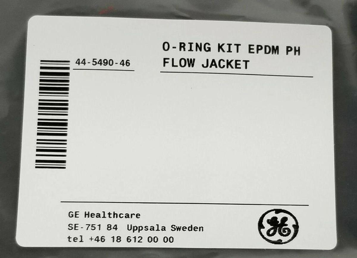 Used NEW GE HEALTHCARE 44-5490-46 O-RING KIT EPDM PH FLOW JACKET EBL 44549046 AB