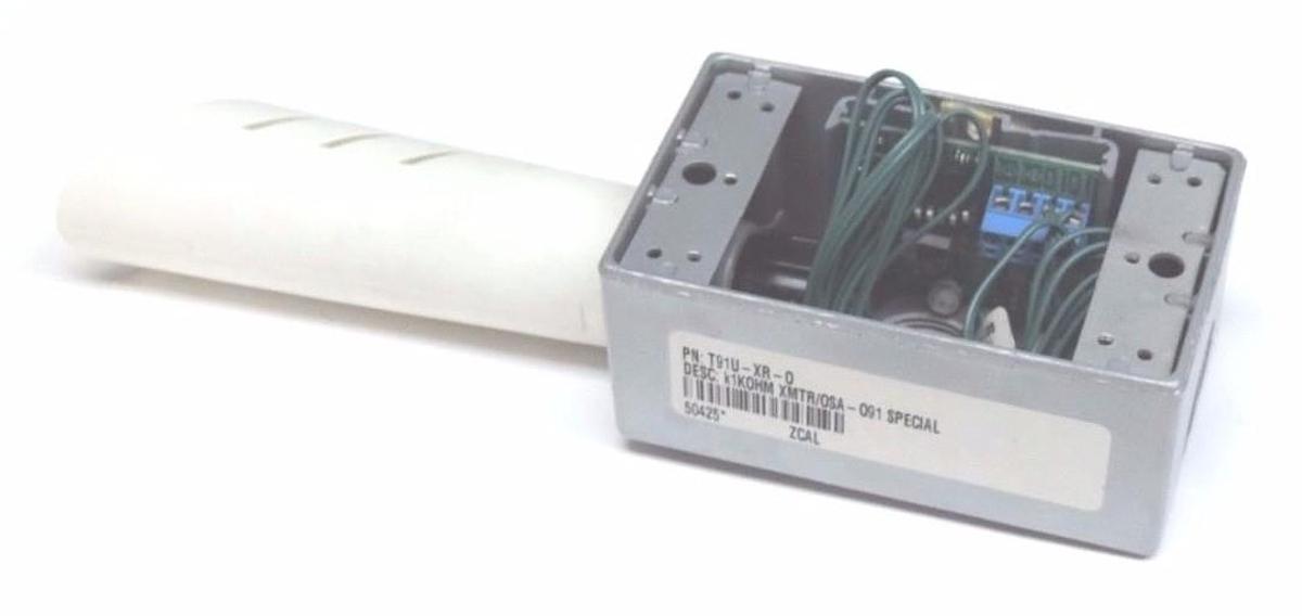 Used NEW KELE T91U-XR-0 TEMPERATURE TRANSMITTER k1KOHM KMTR/OSA-091 MISSING COVER