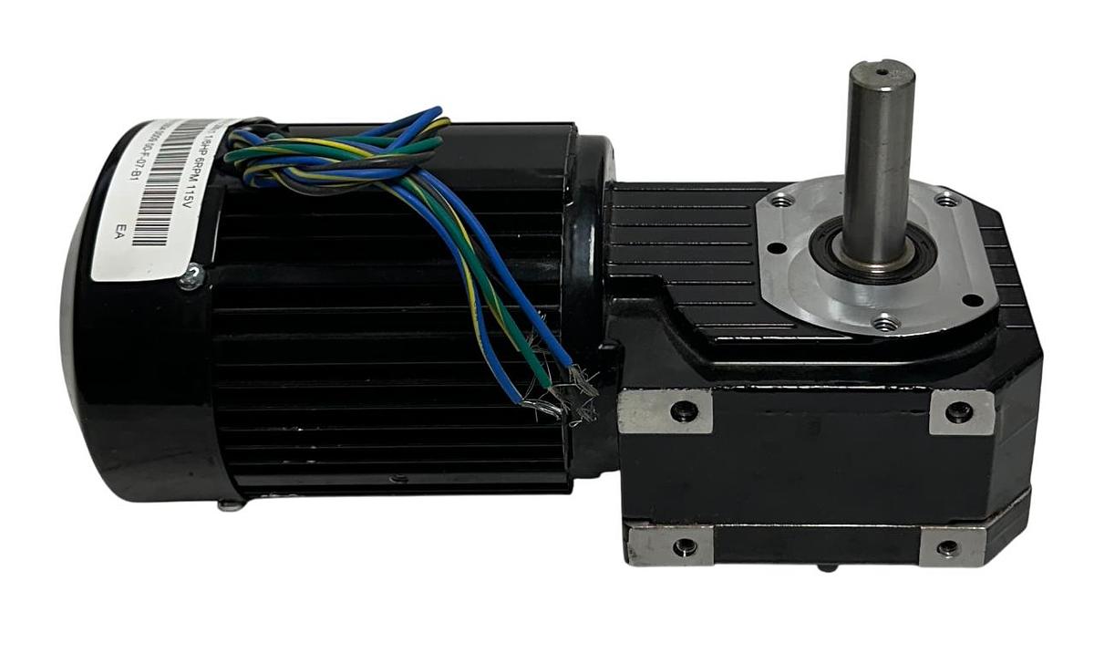 Used BODINE ELECTRIC 42R5BFCI-GB / 5266 RIGHT ANGLE GEARMOTOR 1/6HP 280:1 RATIO NSNP