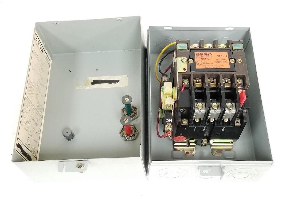 Used NEW ASEA BROWN BOVERI 400A130P STARTER 400A1301 , 110-120V, 60HZ