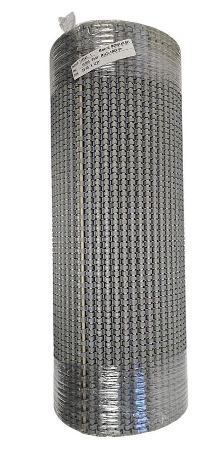 HABASIT AMERICA M1220 FLAT TOP PP GRAY RODS BELT WIDTH: 23.65'' LENGTH: 12.71'