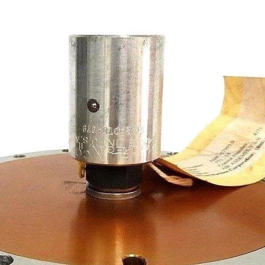 NEW COMPACT Q98-4442-A4 PANCAKE CYLINDER, CHUCK, 6" X 1" TRAVEL W/ 1102-070-079