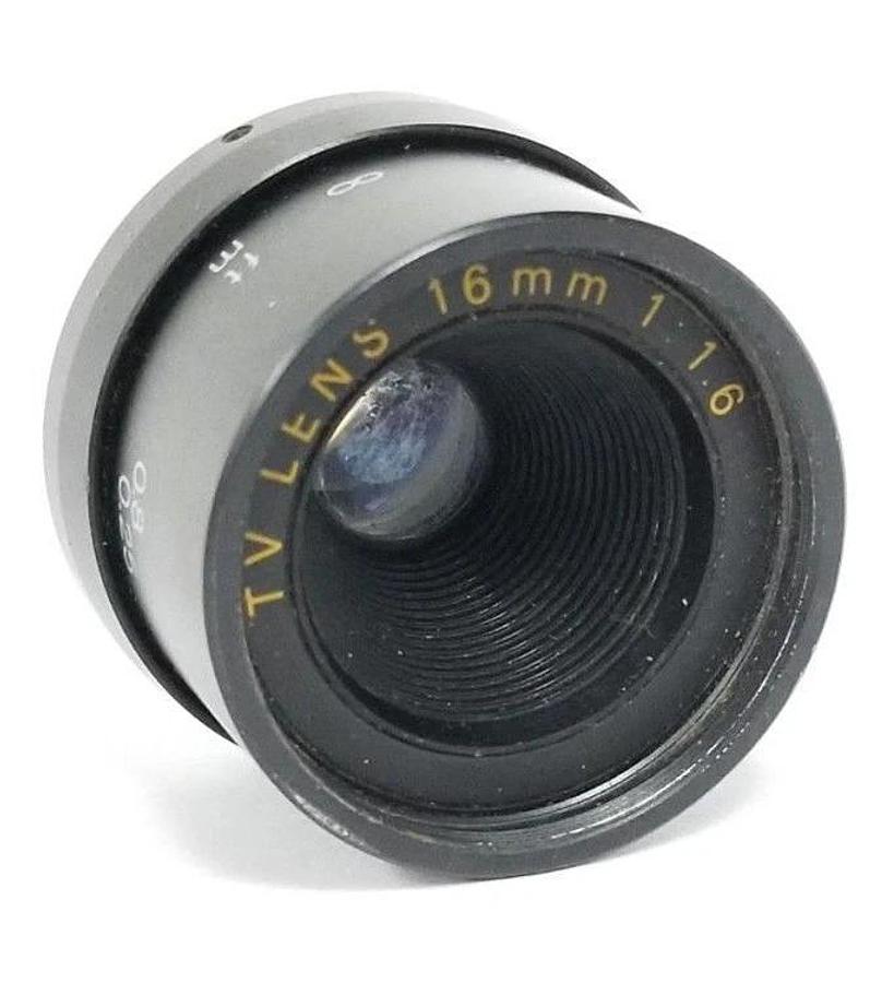 Used GENERIC 16mm 1:1.6 TV LENS