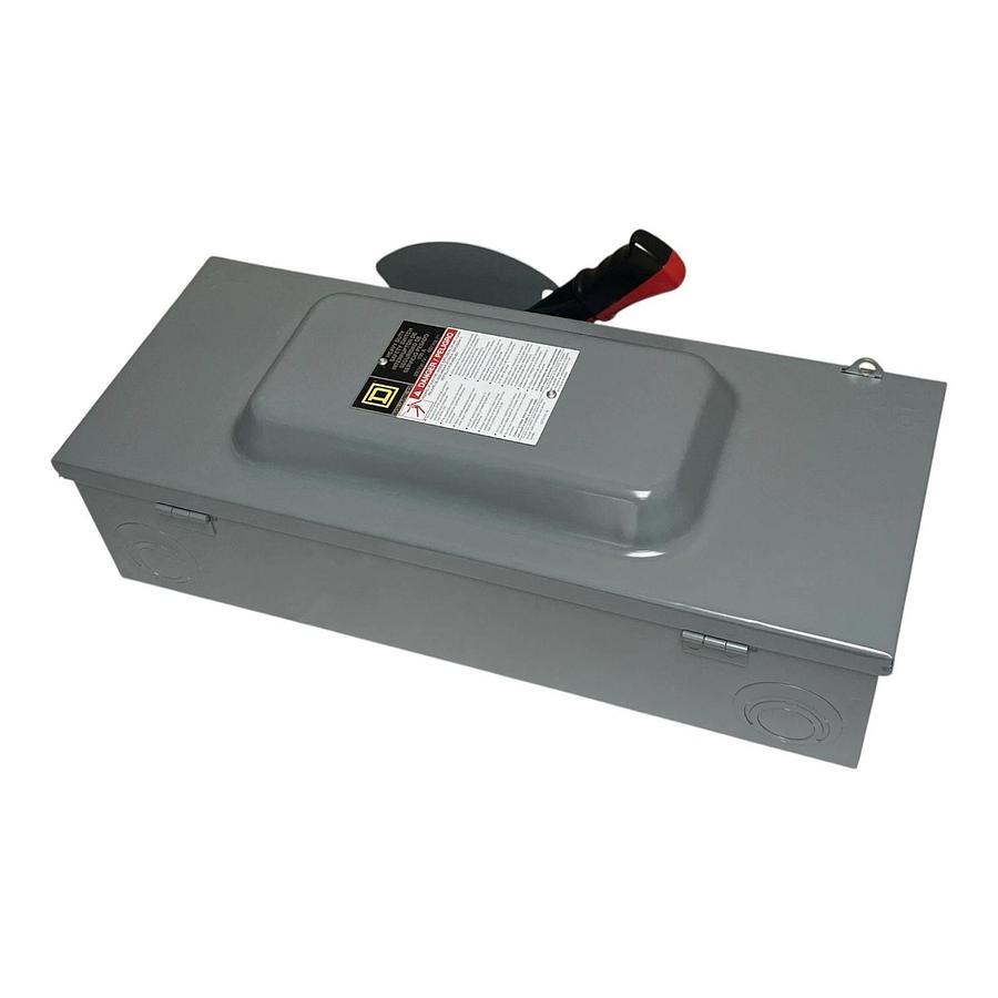 Square D HU363 Heavy Duty Safety Switch 100A 600V 3-Pole Non-Fusible - NSMP
