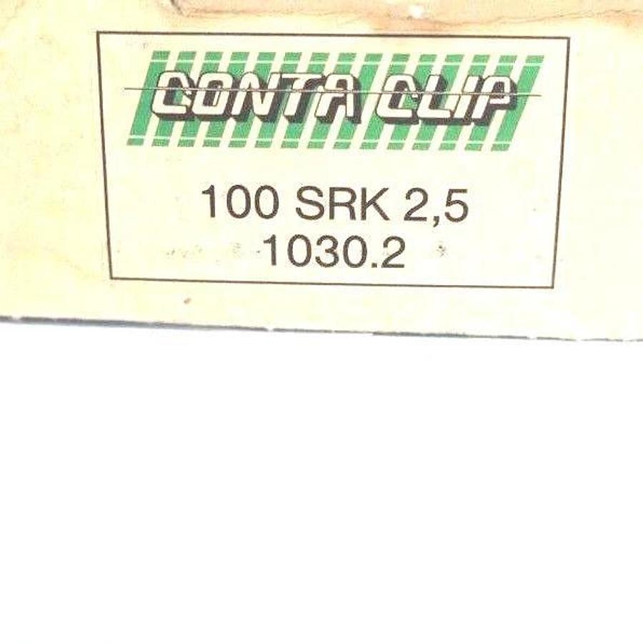LOT OF 87 NEW CONTA CLIP SRK2.5 TERMINAL BLOCKS SRK25