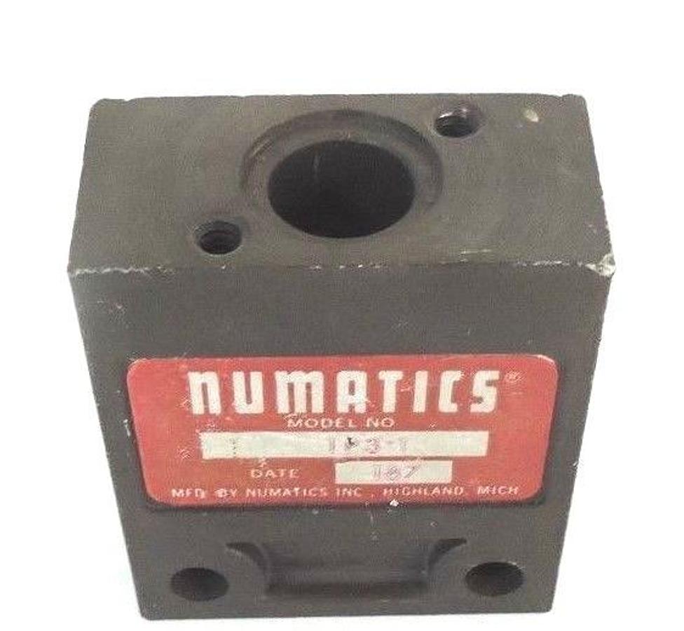Used NUMATICS 1P3-1 VALVE 1P31 (MISSING HEAD)