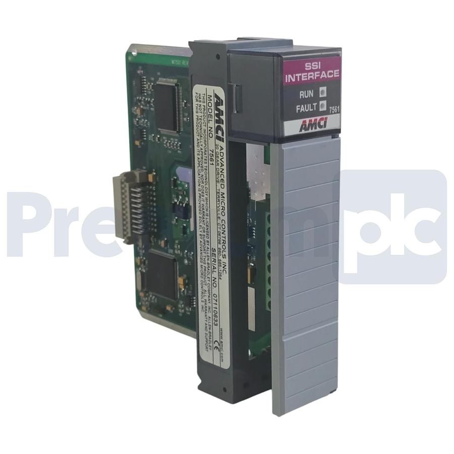 Used AMCI 7561 SSI Interface Module 1-Ch for Allen Bradley SLC 500 I/O Module XLNT