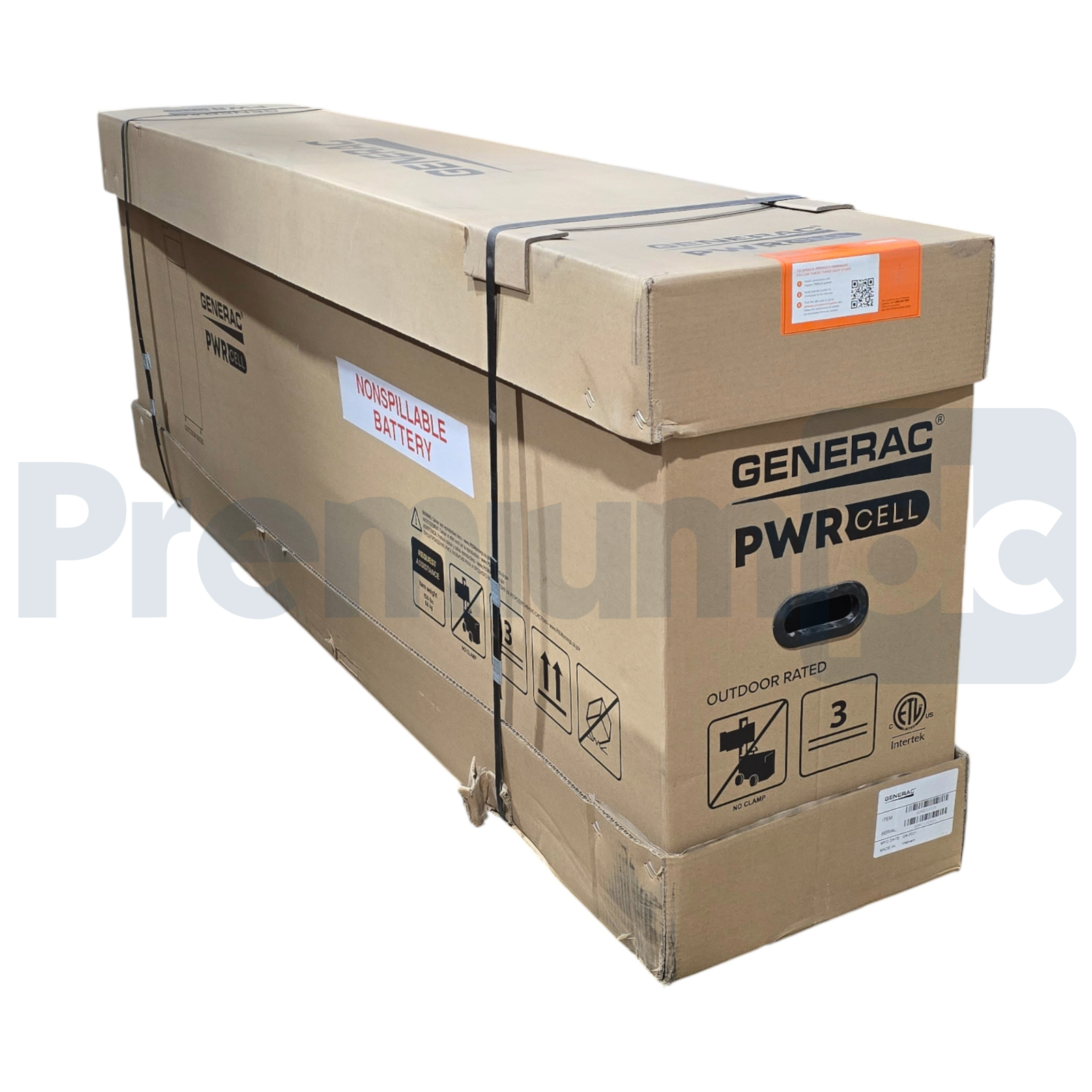 Used Generac APKE00028 | PWRcell Outdoor Rated 3R Battery Cabinet Enclosure NSMP
