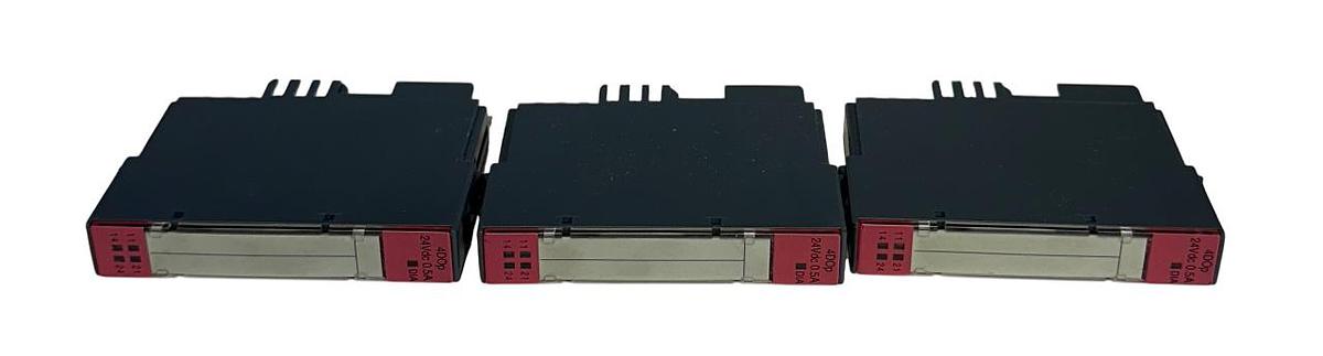 Used 3 TURCK BL20-4DO-24VDC-0.5A-P / 6827023 DIGITAL OUTPUT MODULES 24VDC 4DOp USNP