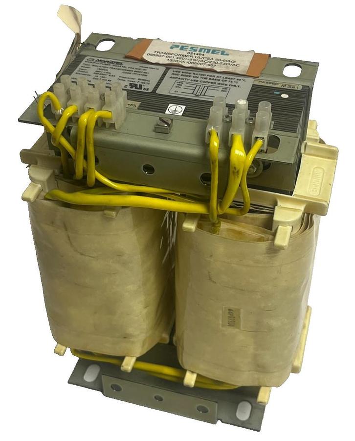NORATEL 66907-901 Isolation Transformer 1500VA 480V In 230V Out 6.5A 50/60Hz