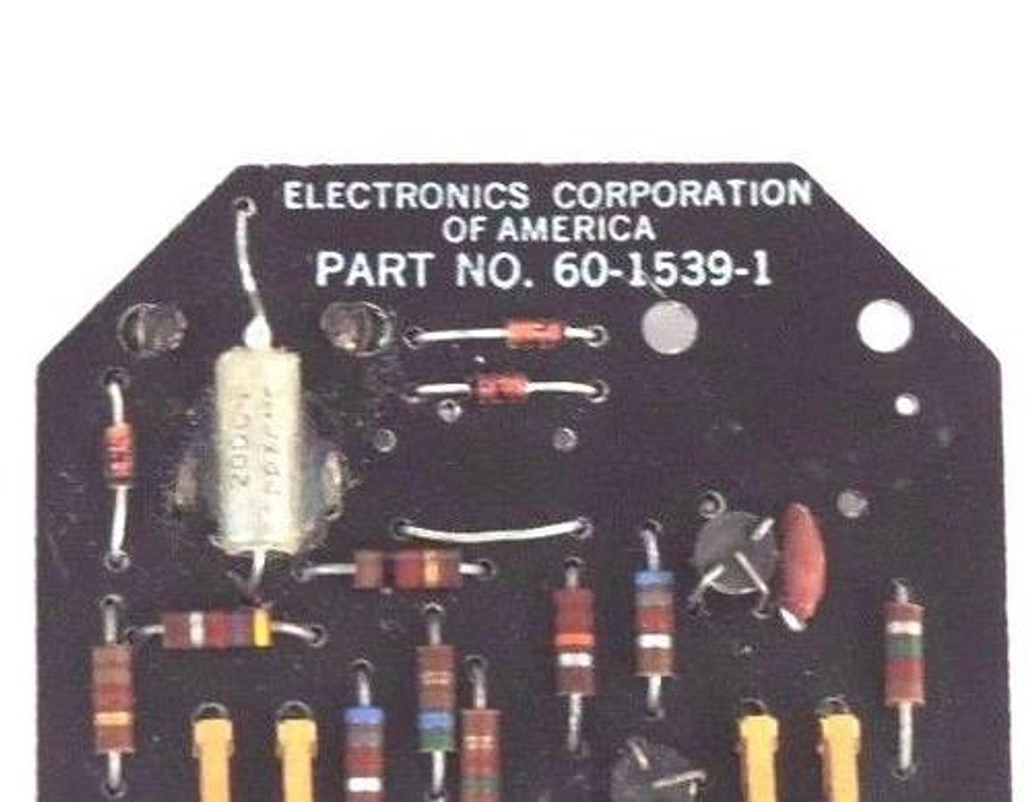 Used ELECTRONICS CORPORATION OF AMERICA 60-1539-1 TIMING MODULE 6015391