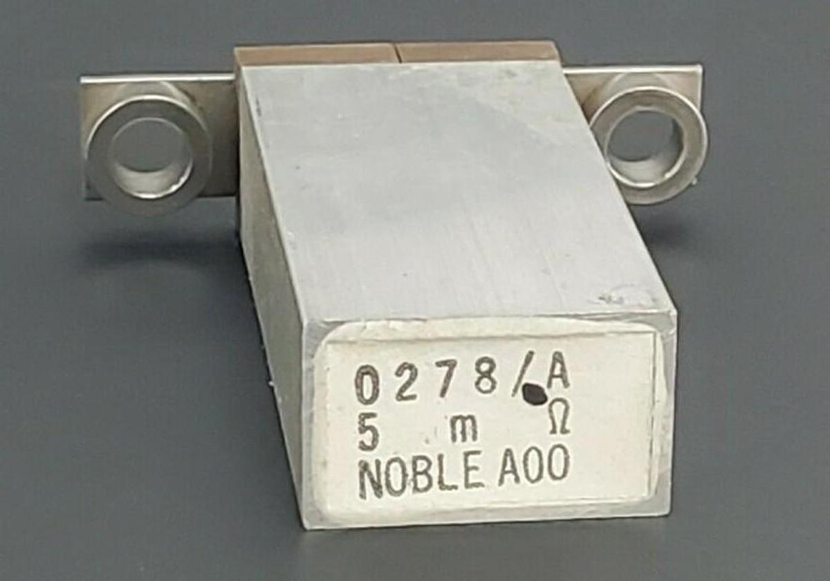 Used NOBLE 0278/A RESISTOR 5 m Ω