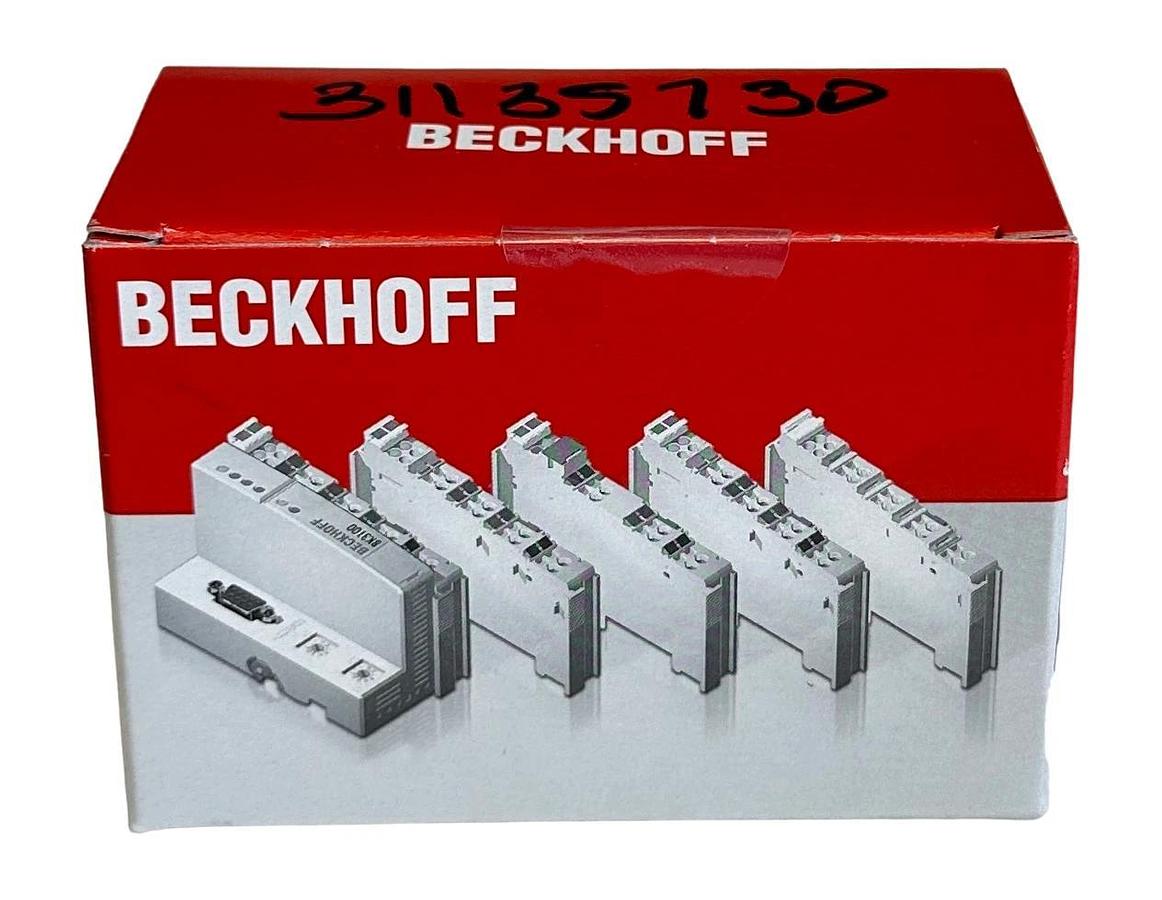Used NEW SEALED BECKHOFF EK1100-0000 / EK1100 EtherCAT COUPLER MODULE 24VDC OEM