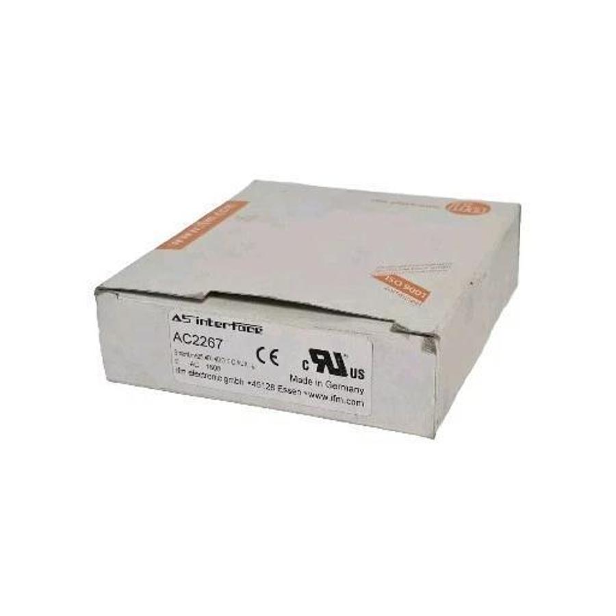 Used NIB IFM EFECTOR SMARTLINE25 4DI 4DO T C AUX CONTROL CABINET MODULE AC2267