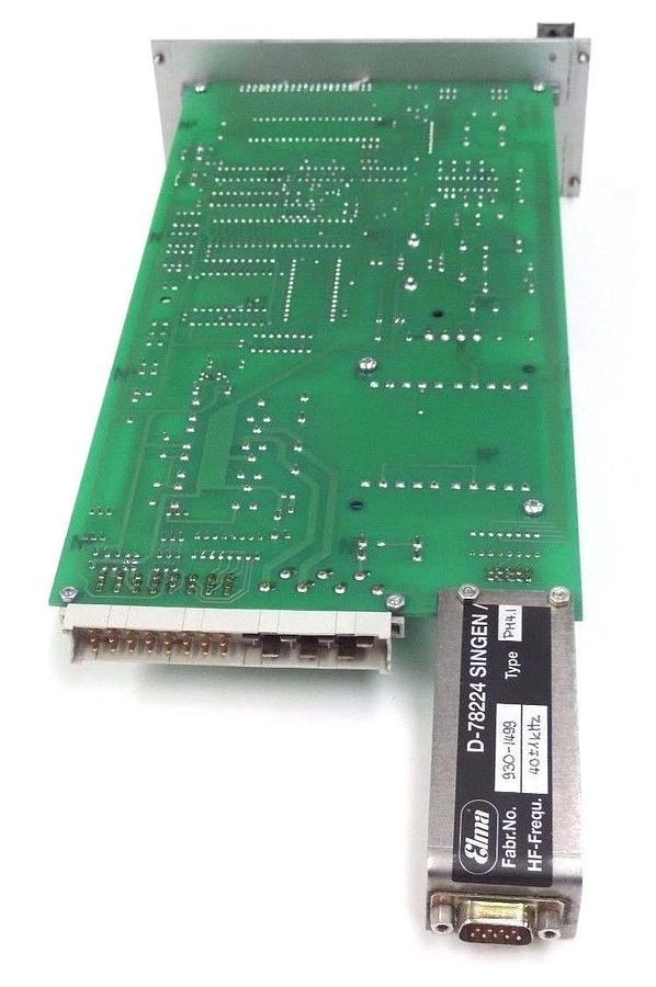 Used ELMA D-78224 SINGEN / 930-1499 PM 4.1 40+/-1 kHz , HF-SCHALTER PROGRAMMING BOARD