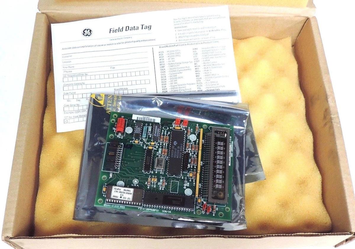 Refurbished REPAIRED GE FANUC 531X135PRGAAM3 PROGRAMMER CARD F31X135PRG