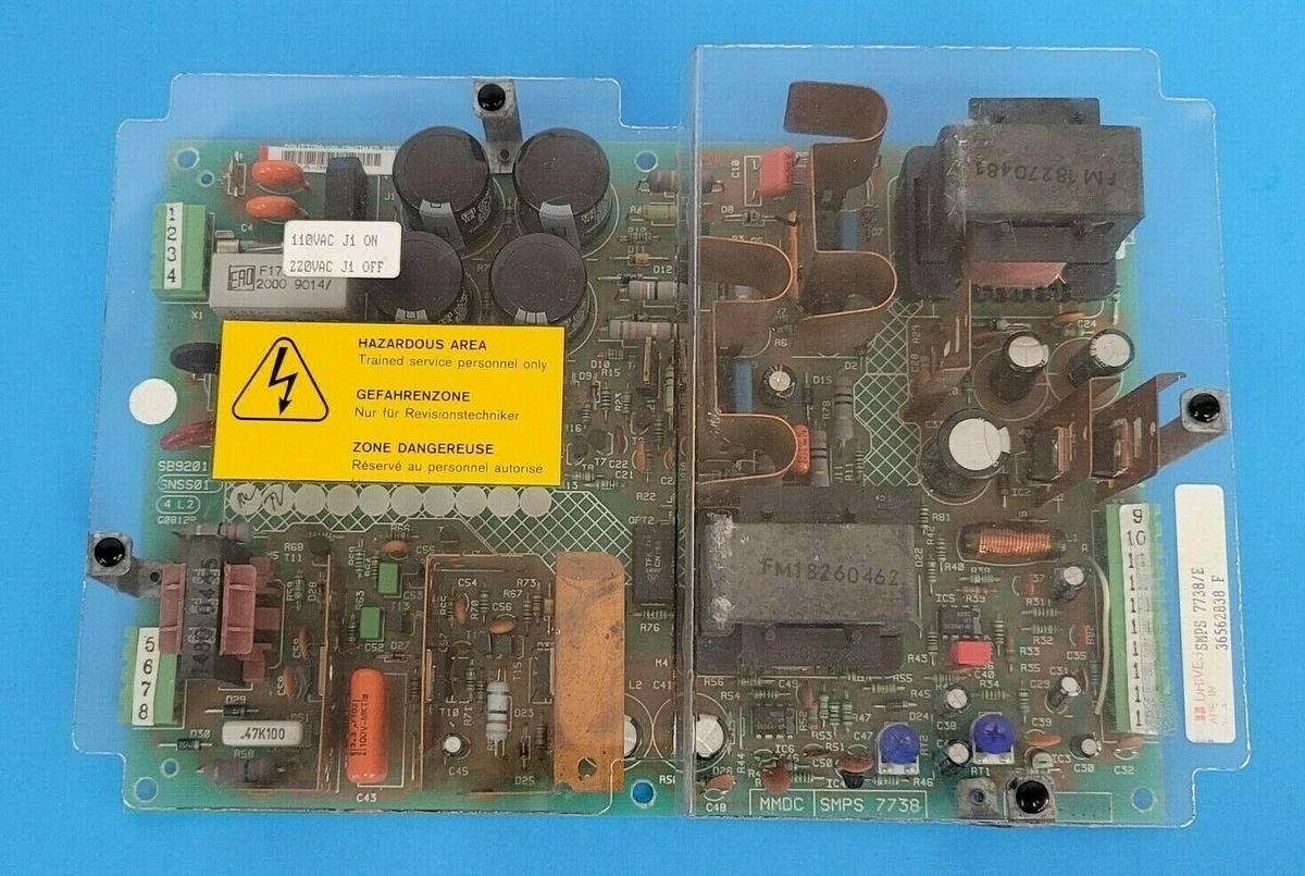 Used ABB SMPS 7738 POWER SUPPLY 110VAC SMPS7738