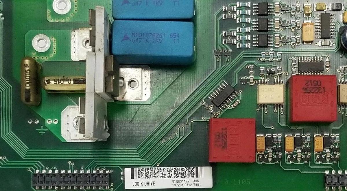 Used ABB 81Q03117V-A05 LOGIK DRIVE BOARD 49Q03117AB CAD109