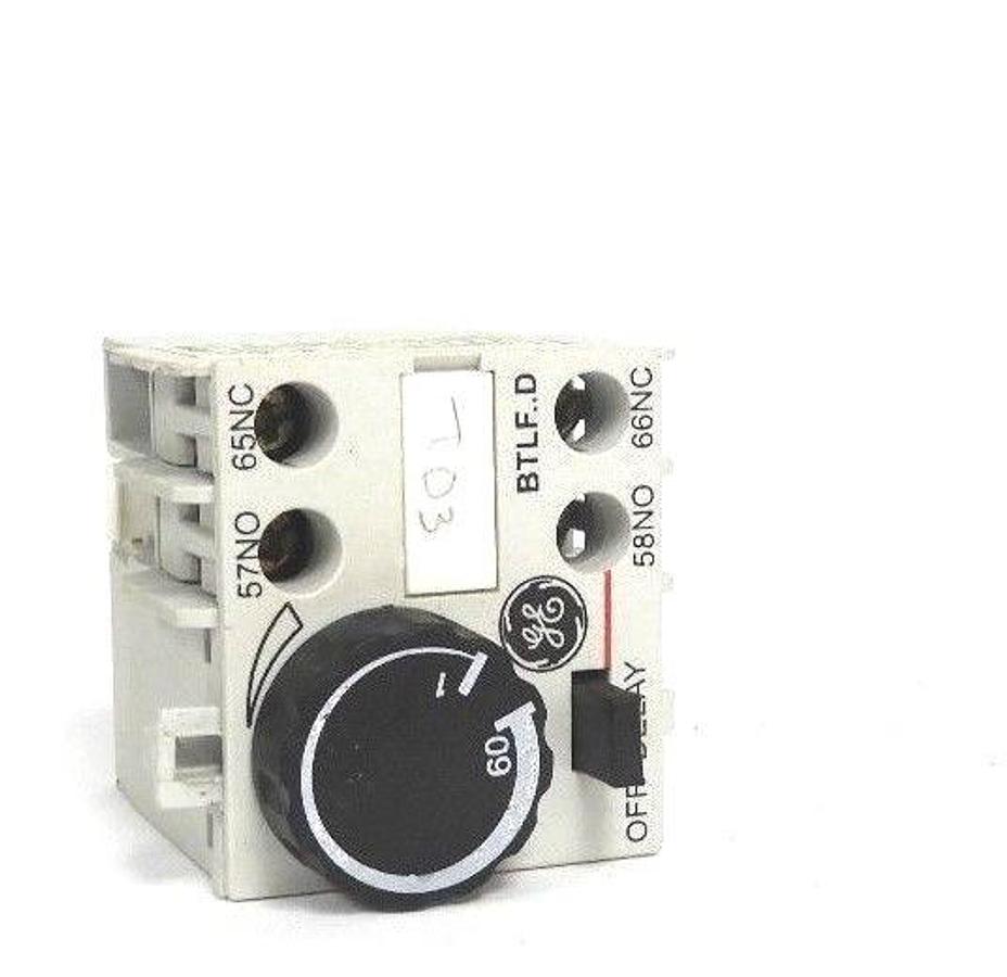 Used GENERAL ELECTRIC BTLF60D MOD. 1 TIMER 1-60SECONDS