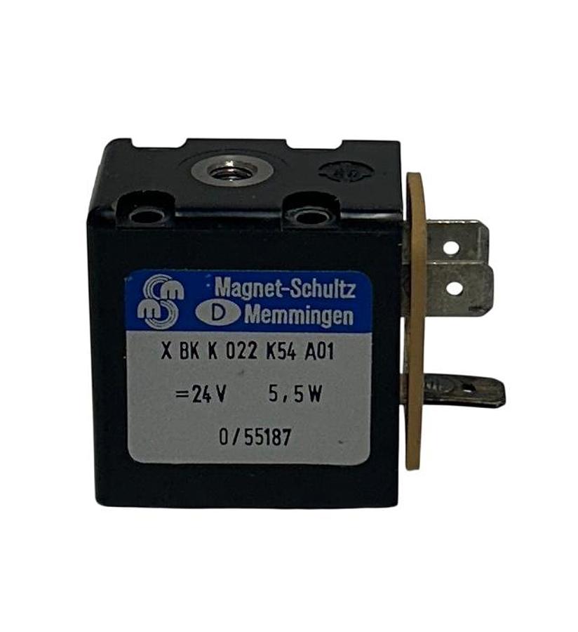 Used MAGNET-SCHULTZ X BK K 022 K54 A01 / XBKK022K54A01 SOLENOID COIL 24V 5.5W NSNP